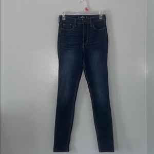 Hollister ultra-rise super skinny jeans